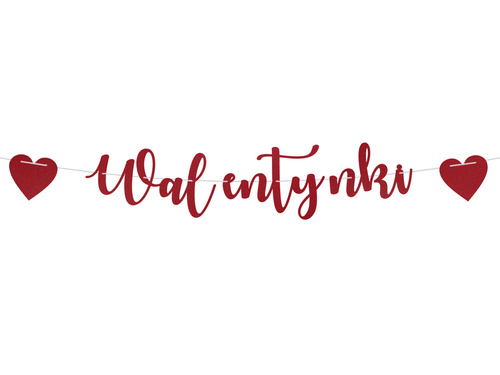 Banner „Valentine’s Day” – 120 cm – 1 bucată.