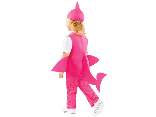Baby Shark Mama costum roz pentru fetiță