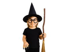 Set vrăjitoare bătrână - 1 buc.