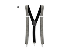 Bretele din lurex argintiu