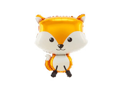 Balon vulpe din folie - 49 x 68 cm - 1 buc.