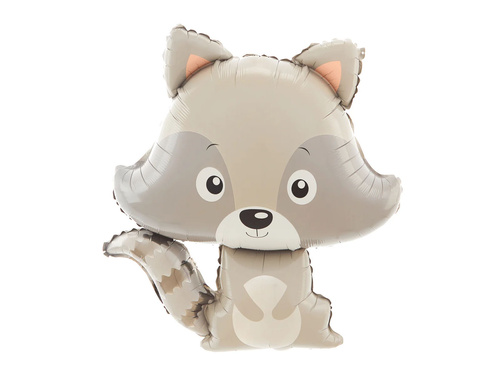 Balon din folie Prairie Raccoon - 64 x 85 cm - 1 buc.