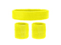 Disco 80s neon galben brățări - 3 buc.