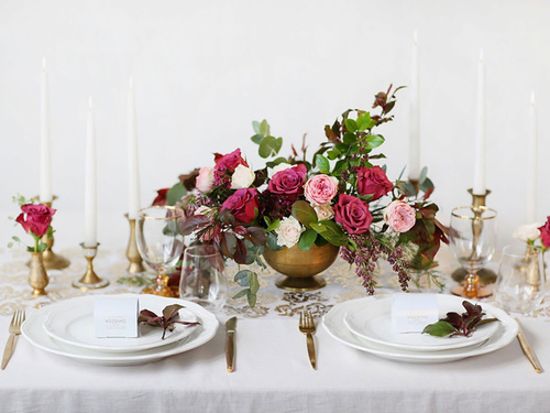 Organza albă cu imprimare față-verso - 36 cm x 9 m.