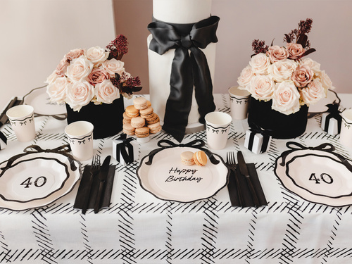 Cupe aniversare Cocards - 220 ml - 6 buc.