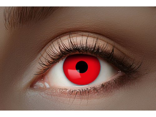 Lentile de contact roșii UV - 7 zile