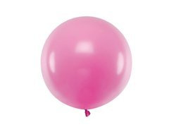 Balon gigant cu diametrul de 60 cm - fucsia pastel.