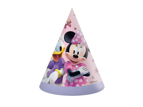 Capace de hârtie Minnie Mouse - 6 buc.