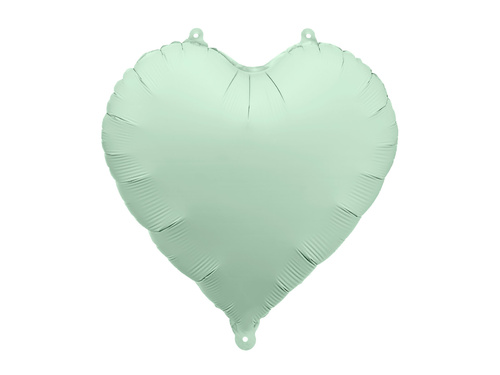 Balon folie inimă verde - 45 cm - 1 buc.