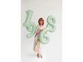 Balon folie verde cu numărul 8 - 72 cm - 1 buc.