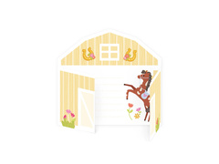 Invitații aniversare Cai - 6 buc.