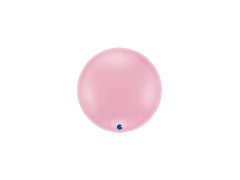 Balon rotund din folie roz pastel - 30" - 1 buc.