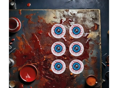 Ochi de Halloween - 6 buc.