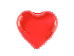 Balon folie Inimă roșu - 45 cm - 1 buc.
