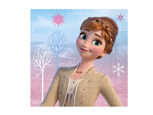 Frozen 2 - Ice Age Șervețele de aniversare Wind Spirit - 33 cm - 20 buc.