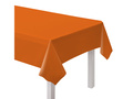 Față de masă din hârtie portocalie - 137 x 274 cm - 1 buc.