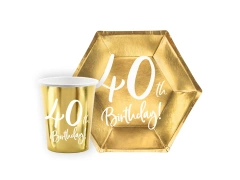 Gold 40h Birthday set!