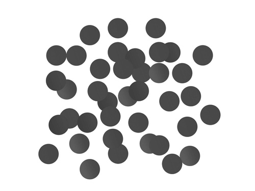 Confetti cercuri negre - 250 g.