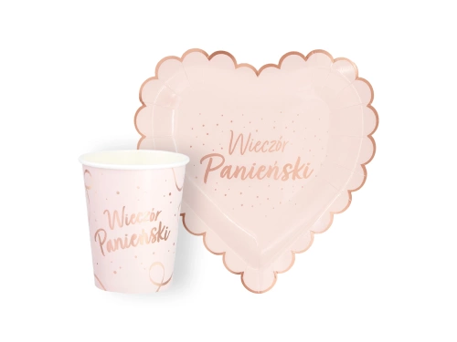 Set de hârtie roz pentru Ladies' Night Out - 12 buc.