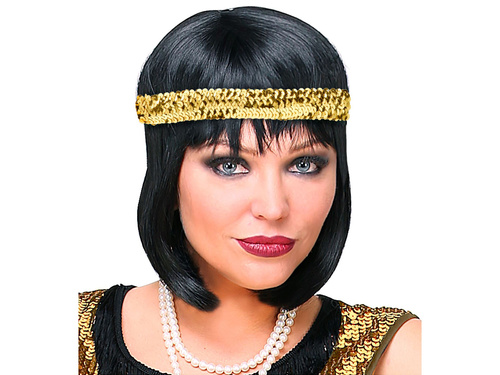 Bandă retro aurie - 1 buc.