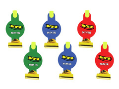 Fluierături de trompetă extensibile Ninja - 6 buc