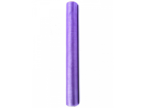 Lilac organza simplu - 36 cm x 9 metri