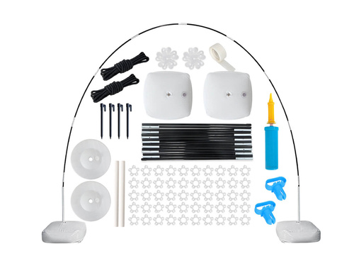 Suport balon arc negru - 3 m - 1 buc.