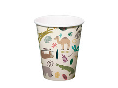 Cupe aniversare Zoo - 250 ml - 6 buc.