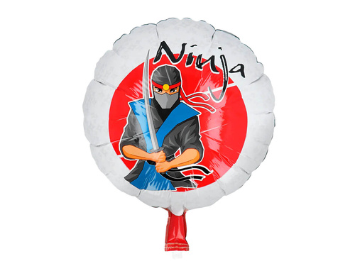 Balon din folie Ninja - 45 cm - 1 buc.