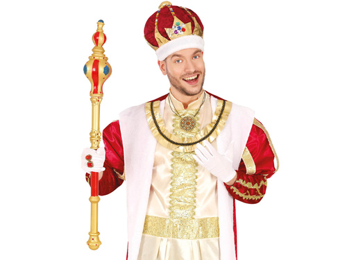 Sceptru de aur al regelui - 80 cm - 1 buc.