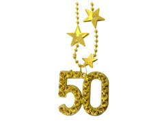 Colier aur 50-50 - 1 buc.