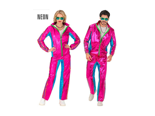 Costum de petrecere - EDM roz metalic (trening)