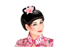 Peruca Fujiko cu floare