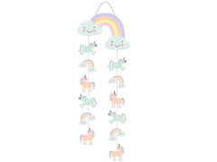 Decorațiune suspendată Unicorn - 85 cm - 1 buc.