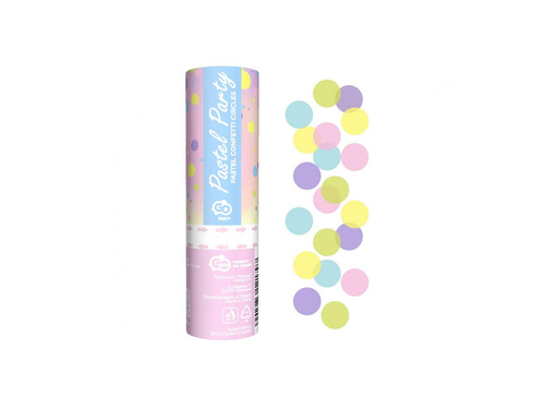 Tub de tragere - cercuri pastelate - 15 cm - 1 buc.