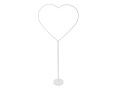 Suport balon inimă pe stâlp - 1 buc.