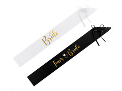 Eșarfe Team Bride și Bride - 6 buc.