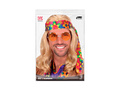 Peruca blondă Hippie Dude cu bentiță
