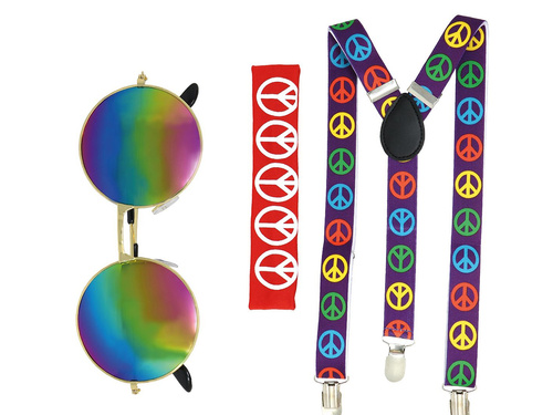 Set de accesorii în stil hippie - 3 piese.