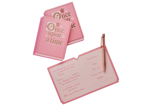 Invitații aniversare Princess Tale - 10 buc.