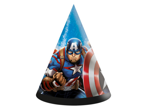 Șepci aniversare Avengers - 6 buc.