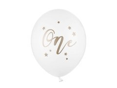 Un balon de latex pentru un an - 30 cm - 50 buc.