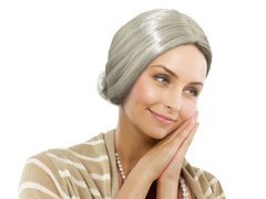 Peruca Granny - 1 buc.