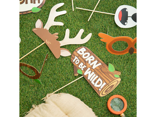 Recuzită foto pentru Forest Friends - 9 buc.