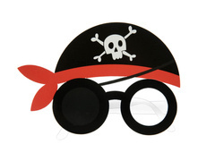 Ochelari de protecție pentru pirați - 1 buc.