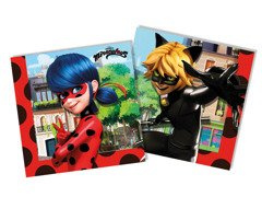 Șervețele aniversare Miraculum - 33 cm - 20 buc.