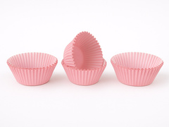 Folii pentru cupcakes roz - 50 buc.