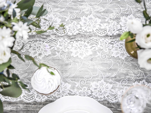 Decorațiune de dantelă - 9 m - 1 buc.