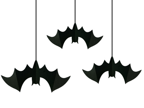Decor suspendat Lilieci pentru Halloween - 3 buc.