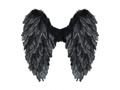 Aripi de înger negre - 50 x 50 cm - 1 buc.